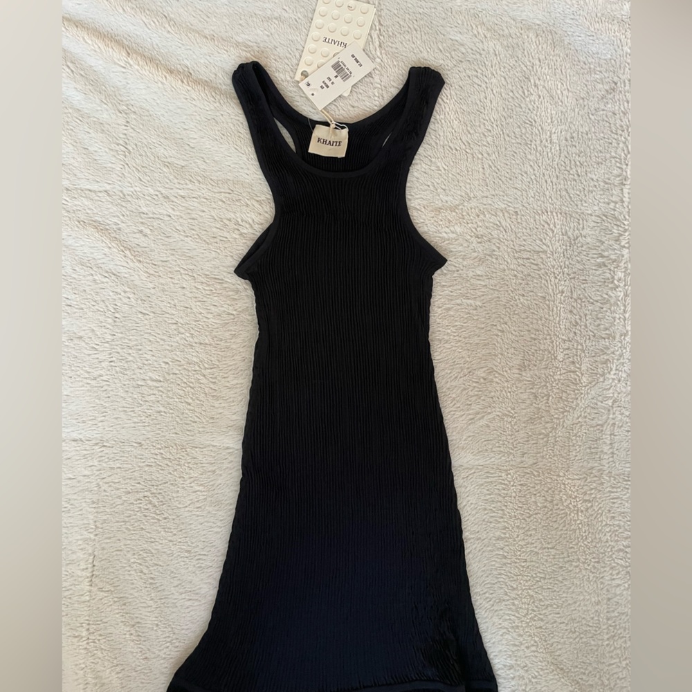Khaite The Nivea Plissé Maxi Tank Dress NWT Medium - Picture 6 of 13